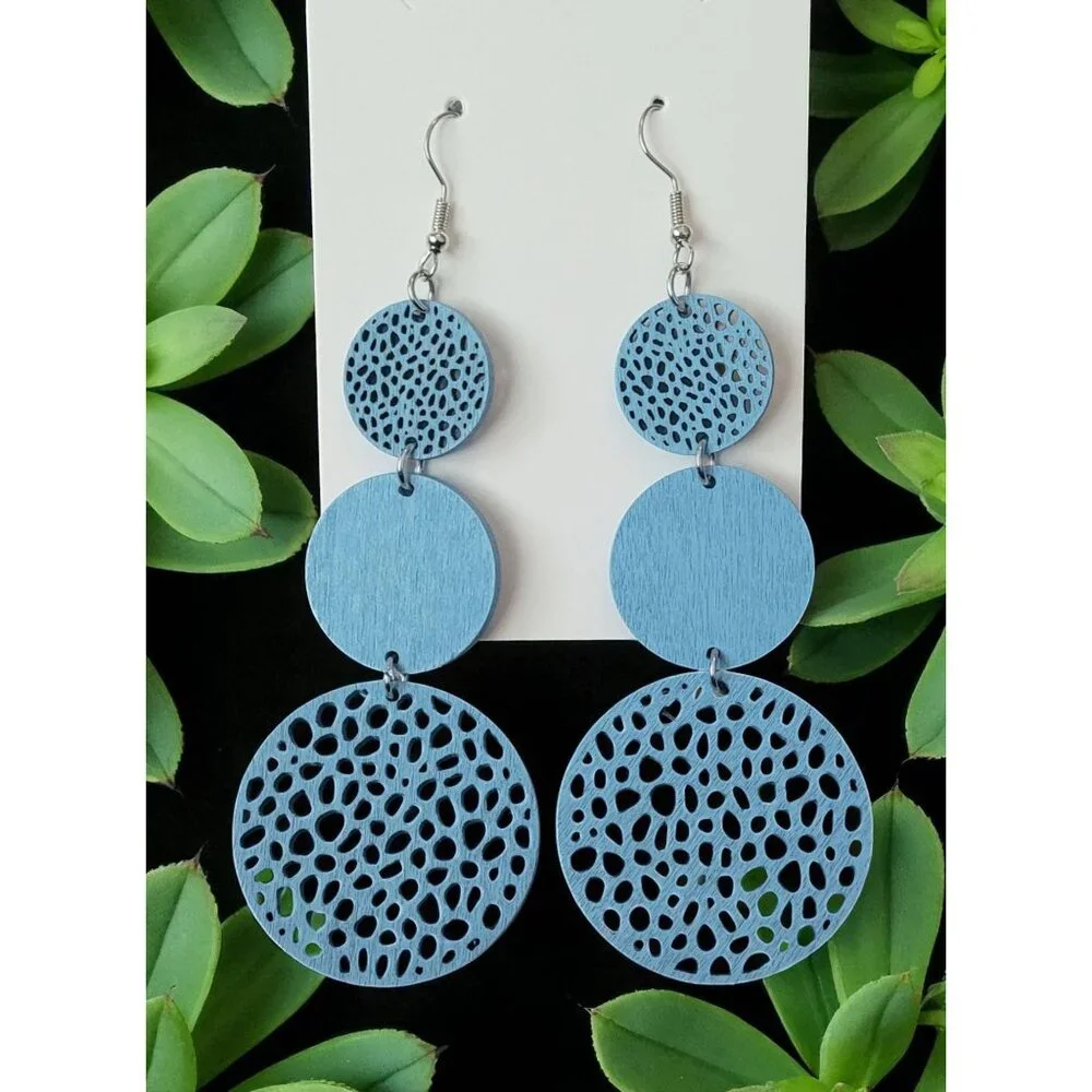 Set Of 4 Pairs of Unique Earrings (SKU#3083)